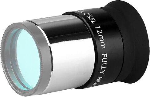 SVBONY SV131 Plossl Eyepiece, Telescope Eyepiece 12mm 1.25 Inch with 48 Degree Wide Field of View, HD Fully Multi-Coated Eyepieces for Observing Planet Lunar Surface in Saudi Arabia