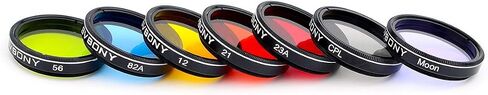 SVBONY Telescope Filter 1.25 inches Moon Filter CPL Filter Five Color Filters Kit 7pcs Filters Set for Enhance Lunar Planetary Views Reduces Light Pollution in Saudi Arabia