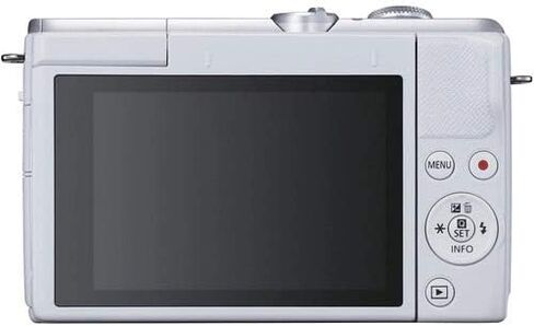 Canon EOS M200 Compact Mirrorless Digital Vlogging Camera with EF-M 15-45mm Lens, Vertical 4K Video Support, 3.0-inch Touch Panel LCD, Built-in Wi-Fi, and Bluetooth Technology, Black in Kuwait