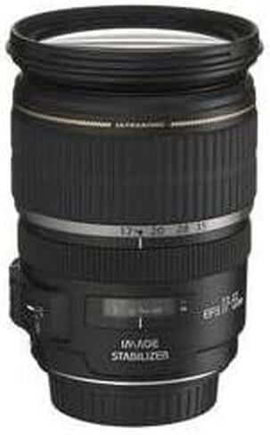 Canon EF-S 17-55mm f/2.8 IS USM Lens for Canon DSLR Cameras, Black - 1242B002 in Saudi Arabia