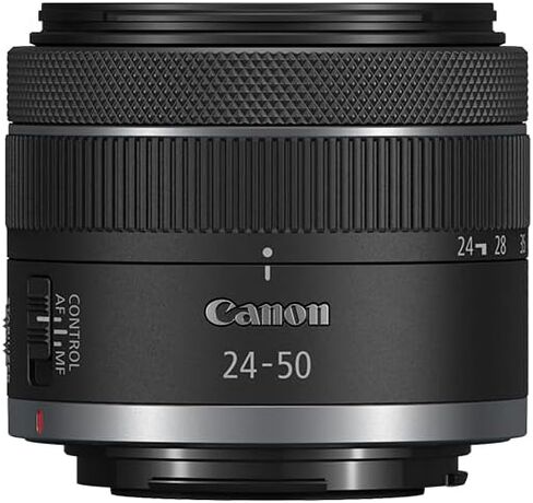 كانون RF24-50 ملم F4.5-6.3 هو اس تي ام لكاميرا كانون كاملة الاطار غير العاكسة بدون مرايا، زاوية واسعة الى عدسة تكبير قياسية، صغيرة وخفيفة الوزن، تثبيت بصري للصورة، لمدونات الفيديو او التصوير in Kuwait