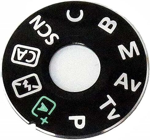 Camera Dial Mode Plate Interface Cap Replacement Part Compatible with Canon EOS 70D Digital Camera Repair in Saudi Arabia