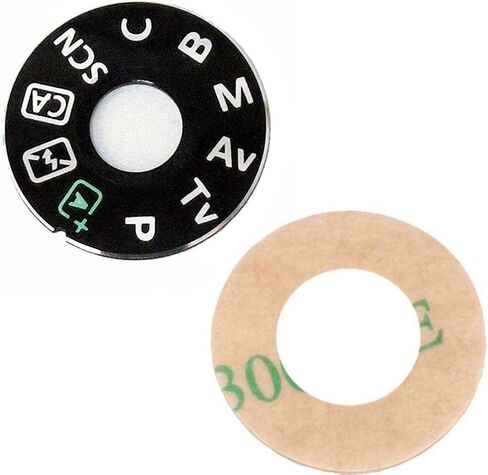 Camera Dial Mode Plate Interface Cap Replacement Part Compatible with Canon EOS 70D Digital Camera Repair in Saudi Arabia