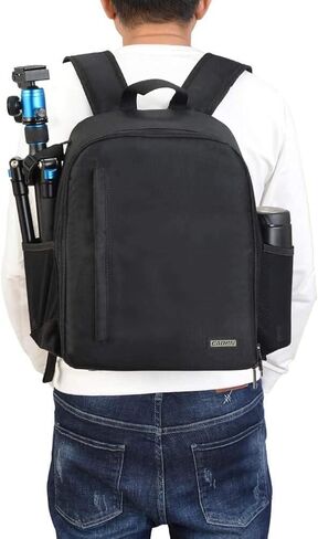 حقيبة ظهر كاميرا CADeN احترافية لكاميرا DSLR/SLR بدون مرآة مقاومة للماء، حافظة كاميرا متوافقة مع هاتف Sony Canon Nikon in Kuwait