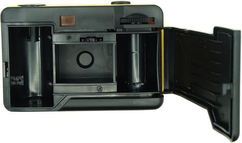 Film Camera,135Film Camera,Use 35mm Film,Reusable,Focusfree (Yellow & Black) in Saudi Arabia