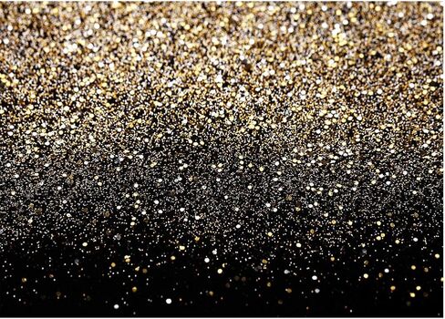 SJOLOON Black and Gold Backdrop Golden Spots Backdrop Vinyl Photography Backdrop Vintage Astract Background for Family Birthday Party Newborn Studio Props 11547(6x4FT) in Kuwait