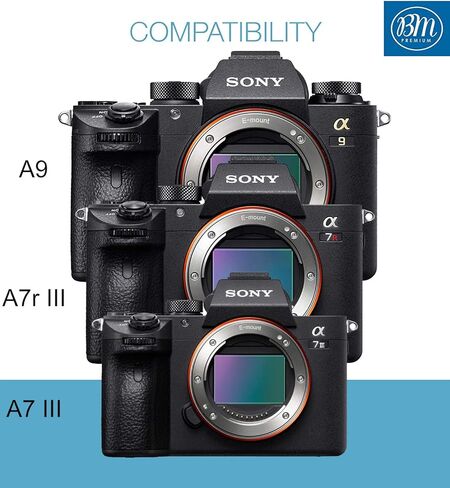 NP-FZ100 BM مجموعة شاحن بطاريات بديلة ممتازة وشاحن USB مزدوج متوافق مع هاتف Sony Alpha A7 III, A7R III, A9, Sony Alpha 9, A7R3 (4 مجموعات، خيار شحن متعدد الاستخدامات، 2280 مللي أمبير) in Saudi Arabia