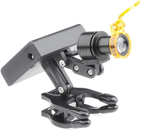 OUBO 5W LED Head Light with Optical Filter Clip on Type for Binocular Loupes Glasses DY-013 in Saudi Arabia