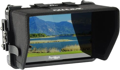 Nitze Cage for PortKeys LH5P / LH5P II 5.5" Monitor with Sunhood and HDMI Cable Clamp - JT-I01B in Saudi Arabia
