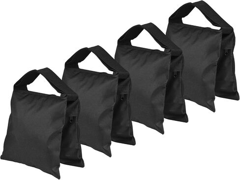 Photography Weight Bags Counter-Balance Sandbag Heavy Duty Sand Bag for Video Stand Black (6 PCS /4PCS/2PCS Optional) in Saudi Arabia