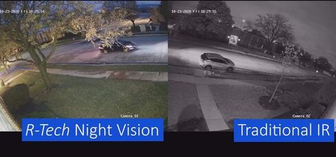 كاميرا R-Tech رؤية ليلية ملونة 5 ميجابكسل 4 في 1 AHD/CVI/TVI/تناظرية خارجية/داخلية - عدسة ثابتة 2.8 مم - أبيض (تتطلب 5 ميجابكسل أو دقة أعلى DVR) (4 عبوات 5 ميجابكسل) in Kuwait