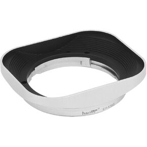 Haoge LH-X35S Bayonet Square Metal Lens Hood for Fujifilm Fuji Fujinon XF 35mm F2 R WR XF35mmF2, XF 23mm f2 R WR XF23mmF2 and XC 35mm F2 XC35mmF2 Lens Replace LH-XF35-2 Silver in Kuwait