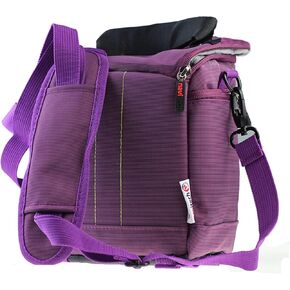 Navitech Purple Protective Portable Handheld Binocular Case and Travel Bag Compatible with The Braun Premium 8 42 WP in Kuwait