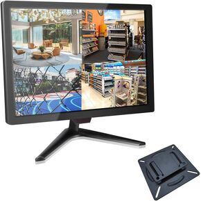 Cocar 21.5" CCTV Monitor - 16:9, 1080P BNC with Component YPbPr/BNC/VGA/HDMI/Audio Jack, TFT LCD for Security Cameras Home Surveillance System NVR DVR VESA Wall Mounting in Kuwait