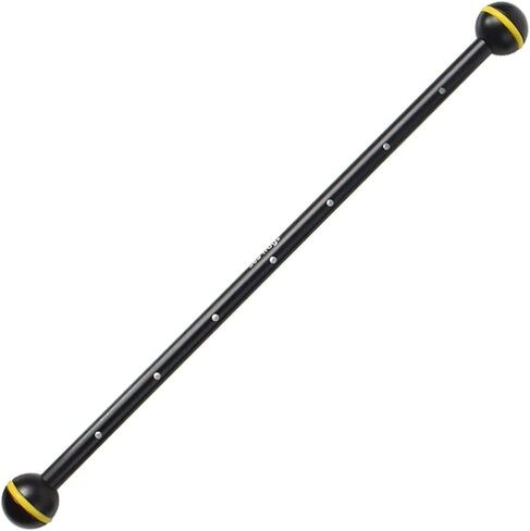 Seafrogs 6" Double Ball,Aluminum Alloy Underwater System,Connector Ball Head, Aluminum Alloy Dual Balls Arm for Strobe/Video Light/Diving Camera Tray, Integrated Without Glue, Waterproof and Rustproof in Saudi Arabia