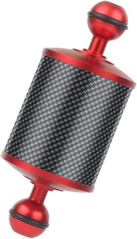 Upgraded Diving Floating Arm D60mm 1inch Double Ball Head Buoyancy Underwater Anti-Leakage Anti-Falling Compression-Resistant (12inch,Red) in Kuwait