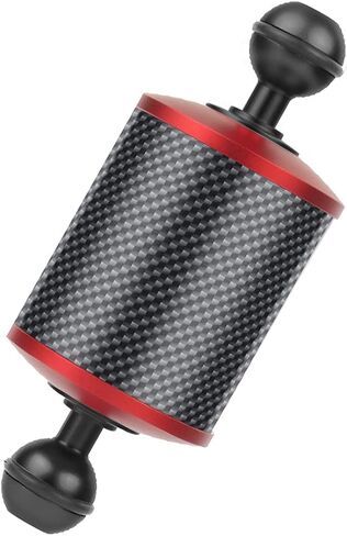 Upgraded Diving Floating Arm D60mm 1inch Double Ball Head Buoyancy Underwater Anti-Leakage Anti-Falling Compression-Resistant (12inch,Red) in Kuwait