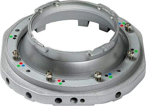 Creative Light 100834 Speedring Adapter for Multiblitz Varilux (Matte Silver) in Saudi Arabia
