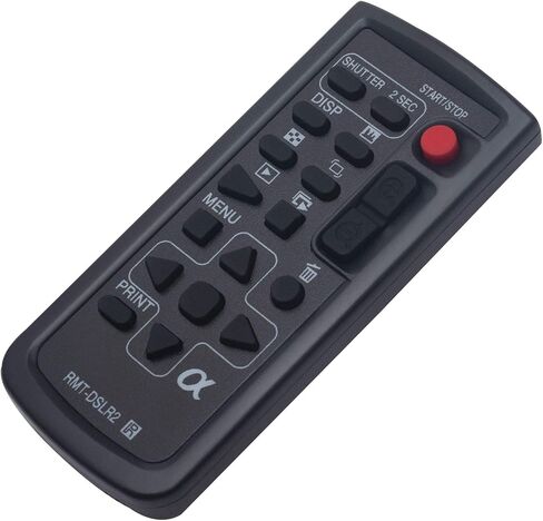 RMT-DSLR2 Replaced Remote fit for Sony Interchangeable Lens Digital Camera A6400 A9 A7RIII A7III A7RII A7SII A7II A7RM3 A7M3 A7RM2 A7SM2 A7M2 A7R A7S A7 A6500 A6300 A6000 NEX-7 6 5 A99 ILCE-7M3 in Saudi Arabia