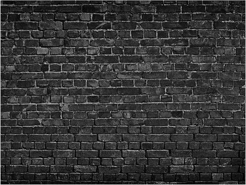 AIIKES 7x5FT Black Brick Wall Photography Backdrop Vintage Theme Stone Brick Design Photography Background Baby Birthday Party Decoration Photo Booth Studio Props 11-501 in Kuwait