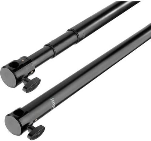 قضيب عرضي خلفي قابل للتعديل 12 بوصة من Impact Heavy Duty (أسود) in Saudi Arabia