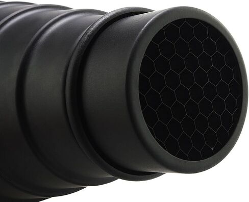 Haoge Metal Conical Snoot with Honeycomb Grid and Color Gel Filter Kit for Balcar Paul C Buff AlienBees Alien Bees Einstein White Lightning Studio Strobe Monolight Photography Flash Light in Saudi Arabia