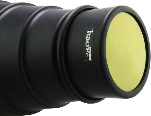 Haoge Metal Conical Snoot with Honeycomb Grid and Color Gel Filter Kit for Balcar Paul C Buff AlienBees Alien Bees Einstein White Lightning Studio Strobe Monolight Photography Flash Light in Saudi Arabia