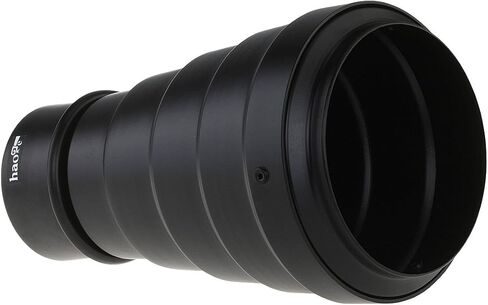 Haoge Metal Conical Snoot with Honeycomb Grid and Color Gel Filter Kit for Balcar Paul C Buff AlienBees Alien Bees Einstein White Lightning Studio Strobe Monolight Photography Flash Light in Saudi Arabia
