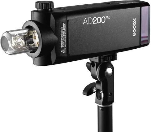 Godox AD200 Pro Godox AD200Pro Godox Flash for Sony Camera,TTL 2.4G HSS 1/8000s,2900mAh Battery w/XPro-S Flash Trigger,500 Full Power Flashes,0.01-1.8s Recycling,Bare Bulb/Speedlite Fresnel Flash Head in Saudi Arabia
