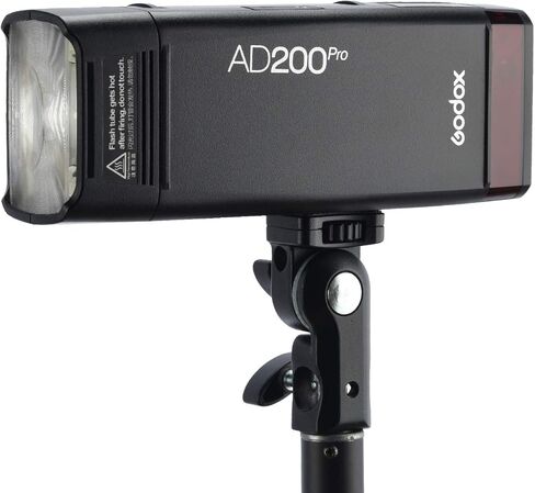 غودوكس AD200 Pro AD200Pro مع BD-07 باب الحظيرة شبكة خلية النحل مجموعة فلتر 4 الوان، 200 واط 2.4G وميض فلاش 1/8000 HSS، 500 فلاش طاقة كاملة، 0.01-2.1 ثانية، بطارية 2900mAh in Kuwait