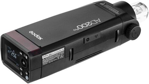 غودوكس AD200 Pro AD200Pro مع BD-07 باب الحظيرة شبكة خلية النحل مجموعة فلتر 4 الوان، 200 واط 2.4G وميض فلاش 1/8000 HSS، 500 فلاش طاقة كاملة، 0.01-2.1 ثانية، بطارية 2900mAh in Kuwait