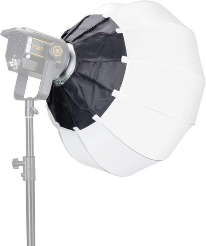 GODOX CS-50D Lantern Softbox 50cm/20inch Omni-Directional Light Modifier Bowens Mount for Godox SL60W SL150 II, UL150, VL150 Light for Video Recording, Live Streaming, and Film Making in Saudi Arabia