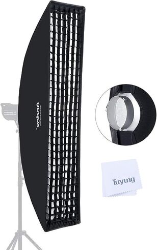 Godox 35 سنتيمتر x 160 سنتيمتر 14 "x 63" قطاع خلية النحل العسل شبكة سوفت بوكس ​​بونز جبل ل Godox ضوء فلاش وغيرها استوديو ضوء فلاش in Saudi Arabia