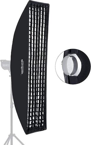 Godox 35 سنتيمتر x 160 سنتيمتر 14 "x 63" قطاع خلية النحل العسل شبكة سوفت بوكس ​​بونز جبل ل Godox ضوء فلاش وغيرها استوديو ضوء فلاش in Saudi Arabia