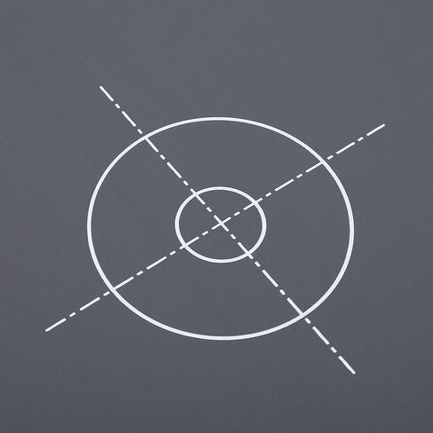 Jacksking Balance Card, 30cm Folding Portable 18% Grey White Balance Reference Card with Bag Photography Accessory in Kuwait