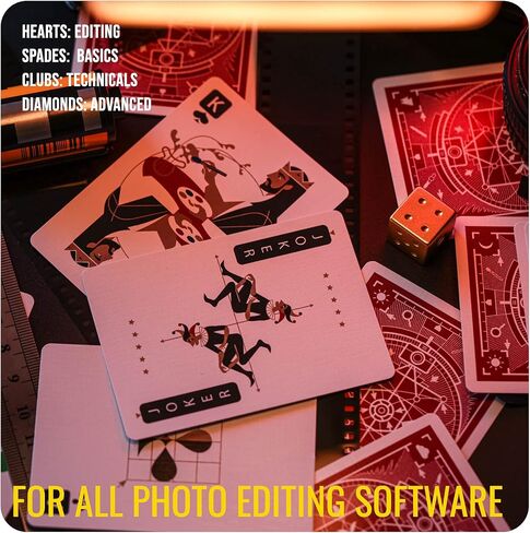 Travel9to5 The Photography Deck - تحرير بطاقات الغش في التصوير الفوتوغرافي - بطاقات الغش الخاصة بفكرة تحرير التصوير الفوتوغرافي - دليل التصوير الأساسي - البطاقة المرجعية لنصائح التصوير الفوتوغرافي - بطاقات الصور ذات النصائح السريعة in Kuwait