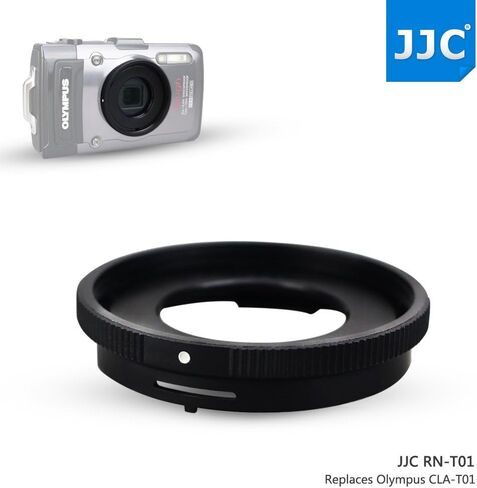 5in1 Accessories Kit for Camera Olympus Tough TG-6 TG-5 TG-4 TG-3 : Lens Adapter Filter Adapter as CLA-T01 + 2Pcs Screen Protector + 40.5mm Lens Cap + Lens Cap Hook Keeper + Microfiber Cleaning Cloth in Saudi Arabia