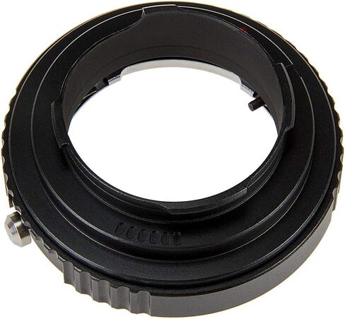 Fotodiox Lens Mount Adapter with Leica 6-Bit M-Coding - Nikon Nikkor F Mount G-Type D/SLR Lens to Leica M Mount Rangefinder Camera Body with Built-in Aperture Control Dial in Saudi Arabia
