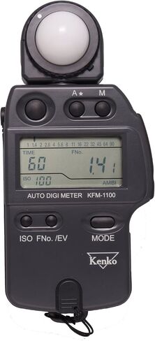 Kenko Auto Light Meter, Black (K-KFM1100) (KEB-KFM110) in Saudi Arabia