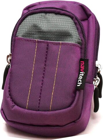 Navitech Black Protective Portable Handheld Binocular Case and Travel Bag Compatible with The Leica Ultravid 8 x 20 beledert (with Belt and Shoulder Strap) in Saudi Arabia