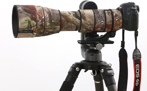 Rolanpro Rainproof Lens Cover for Tamron SP 150-600mm F/5-6.3 Di VC USD G2 (A022) Rain Cover-Durable and Versatile Lens Protection Sleeve Case #UCP Gray Camo Waterproof in Saudi Arabia
