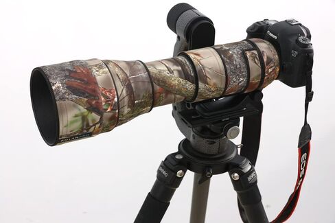 Rolanpro Rainproof Lens Cover for Tamron SP 150-600mm F/5-6.3 Di VC USD G2 (A022) Rain Cover-Durable and Versatile Lens Protection Sleeve Case #UCP Gray Camo Waterproof in Saudi Arabia