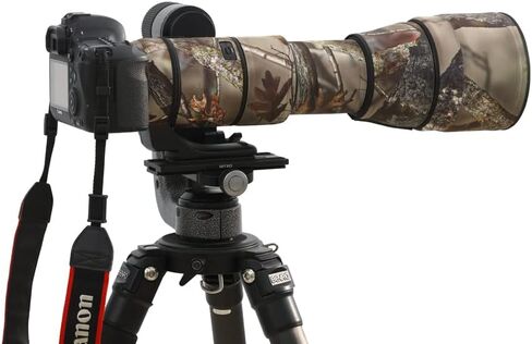Rolanpro Rainproof Lens Cover for Tamron SP 150-600mm F/5-6.3 Di VC USD G2 (A022) Rain Cover-Durable and Versatile Lens Protection Sleeve Case #UCP Gray Camo Waterproof in Saudi Arabia