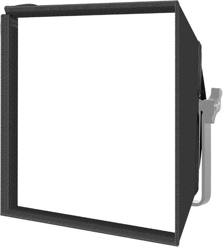 موزع سوفت بوكس قابل للطي من جي في ام مع خلية نحل شبكية لمصباح فيديو LED RGB سلسلة 800D/560AS/480LS، عبوة واحدة، مناسب لاضاءة الاستوديو والتصوير الفوتوغرافي البورتريه واضاءة الفيديو، لوحة LED، 11 انش × in Kuwait