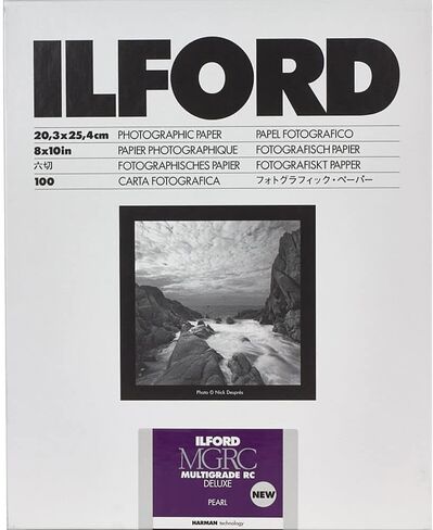 Ilford HP5 Plus Black and White Negative Film (35mm Roll Film, 36 Exposures) Bundle with Ilford MULTIGRADE RC Deluxe Paper and Print File 35mm Archival Storage Pages in Saudi Arabia