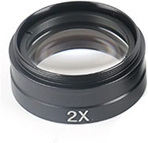 Handheld Digital Microscope Accessories 10A Lens Objective Monocular Video Microscope 0.35X 0.5X 0.75X 2X Objective Lens Microscope Accessories (Color : 2X) in Saudi Arabia