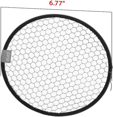 New Lon0167 50 Degree Featured Honeycomb Grid Black reliable efficacy for 7-inch Reflector Diffuser Lamp Shade Dish(id:b81 e6 fa 562) in Kuwait