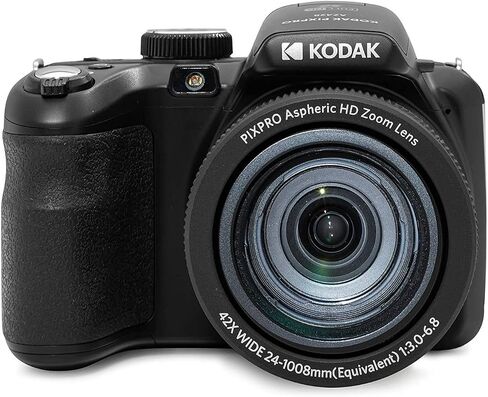 Kodak Pixpro AZ425 Astro Zoom 20MP Digital Camera Bundle (Black) | 42x Optical with 32GB SD Card, (2 items) in Saudi Arabia