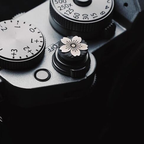 زر الغالق، مصنوع يدويًا، سبائك الألومنيوم، زر تحرير الغالق متوافق مع كاميرا Fujifilm، استبدال زر التحرير (موجة رائعة من كاناغاوا) in Saudi Arabia