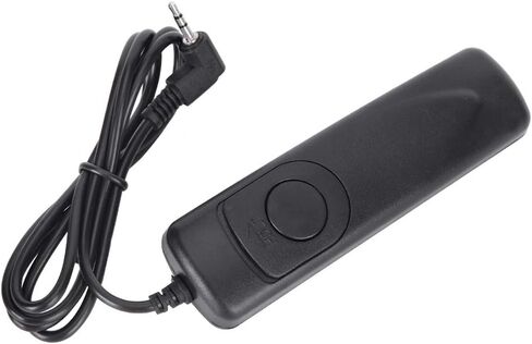 RS-60 E3 Line Shutter Trigger Remote Control, Camera Wired Remote Control Camera Remote Shutter Release Suitable for Canon 500D 450D 700D 650D 550D 60D 600D in Saudi Arabia
